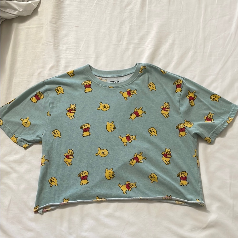 Disney Blue and Yellow Short Sleeve Tee